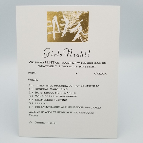 Studio Z Other - GIRLS NIGHT! Invitations by Studio Z